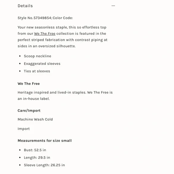 NWT Free People We The Free Beachy Keen top XS​​​ - Picture 7 of 8